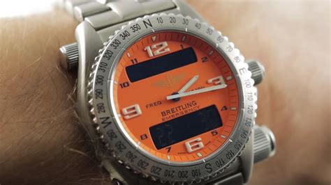 breitling emergency watch review